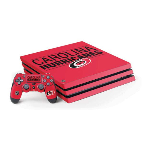 NHL Carolina Hurricanes Lineup PS4 Pro Bundle Skin