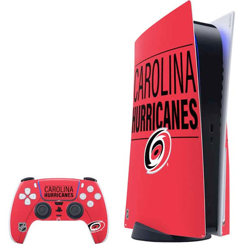 NHL Carolina Hurricanes Lineup PS5 Bundle Skin