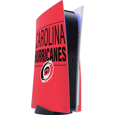 NHL Carolina Hurricanes Lineup PS5 Console Skin