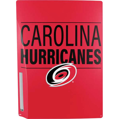 NHL Carolina Hurricanes Lineup PS5 Console Skin