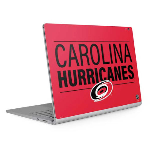 NHL Carolina Hurricanes Lineup Surface Book 2 13.5in Skin