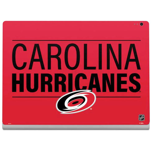 NHL Carolina Hurricanes Lineup Surface Book 2 13.5in Skin