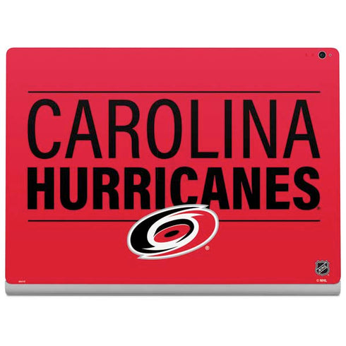 NHL Carolina Hurricanes Lineup Surface Book 2 15in Skin