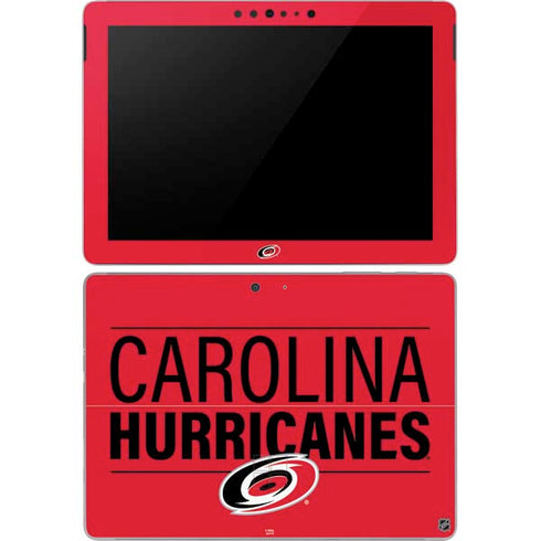 NHL Carolina Hurricanes Lineup Surface Go Skin