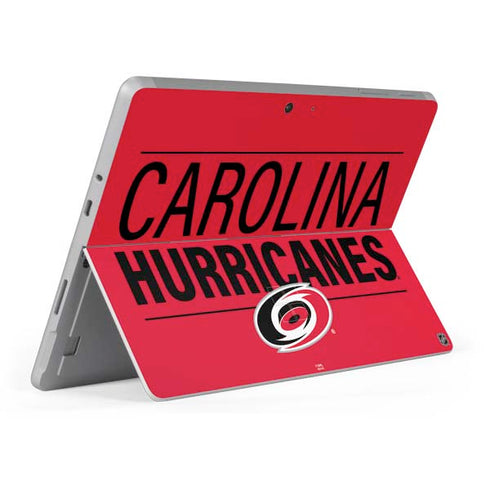 NHL Carolina Hurricanes Lineup Surface Go Skin