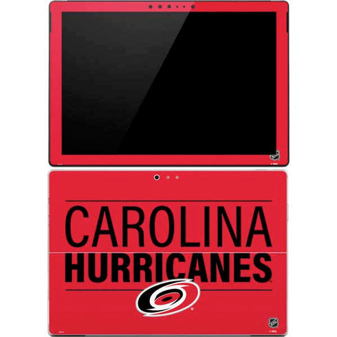 NHL Carolina Hurricanes Lineup Surface Pro 4 Skin