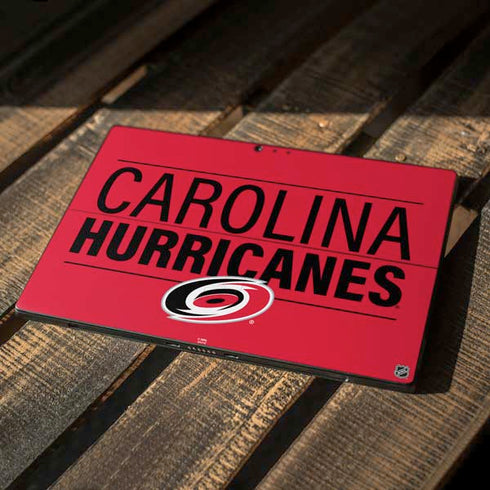 NHL Carolina Hurricanes Lineup Surface Pro 6 Skin