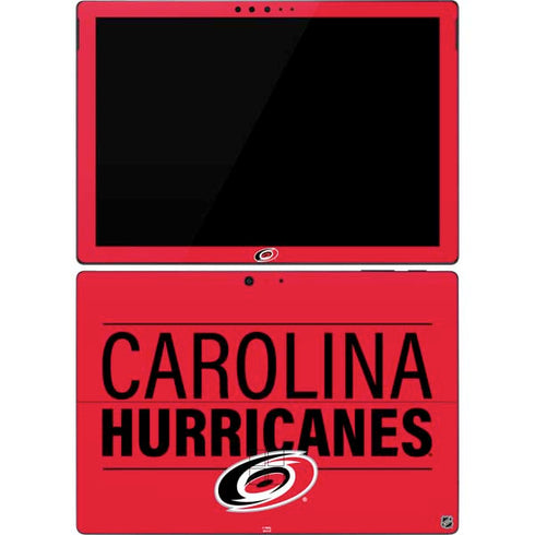 NHL Carolina Hurricanes Lineup Surface Pro 7 Skin