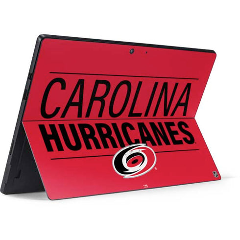 NHL Carolina Hurricanes Lineup Surface Pro 7 Skin