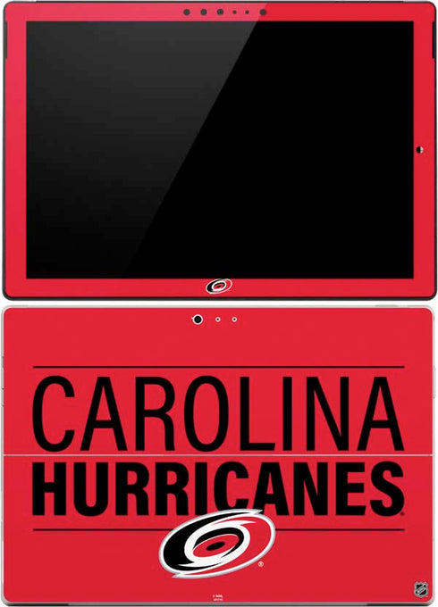 NHL Carolina Hurricanes Lineup Surface Pro (2017) Skin