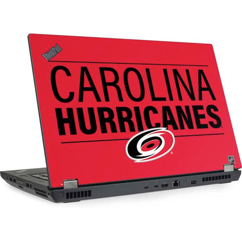 NHL Carolina Hurricanes Lineup Lenovo ThinkPad Skin