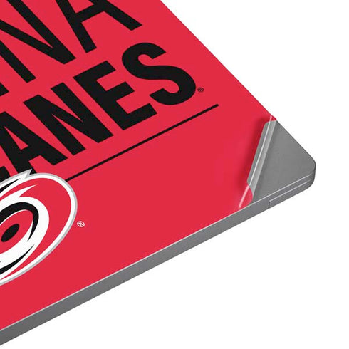 NHL Carolina Hurricanes Lineup Universal Laptop 17in (13.8 x 10in) Skin