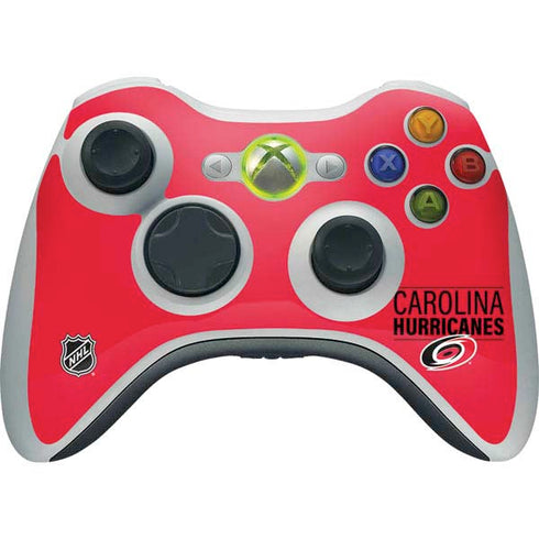 NHL Carolina Hurricanes Lineup Xbox 360 Wireless Controller Skin