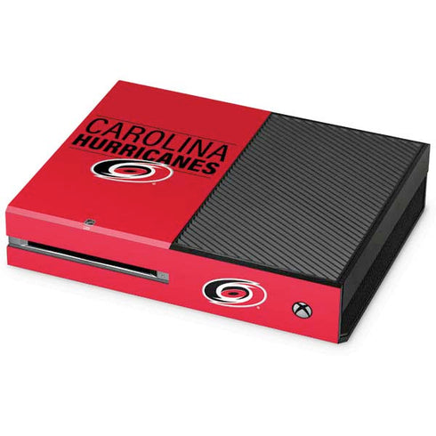 NHL Carolina Hurricanes Lineup Xbox One Console Skin