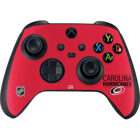 NHL Carolina Hurricanes Lineup Xbox Series X Controller Skin