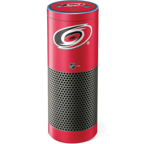 NHL Carolina Hurricanes Solid Background Amazon Echo Skin