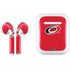 NHL Carolina Hurricanes Solid Background Apple AirPods Skin