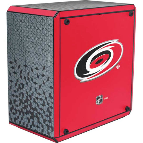 NHL Carolina Hurricanes Solid Background Cooler Master MasterBox Q300L Mini Tower Skin