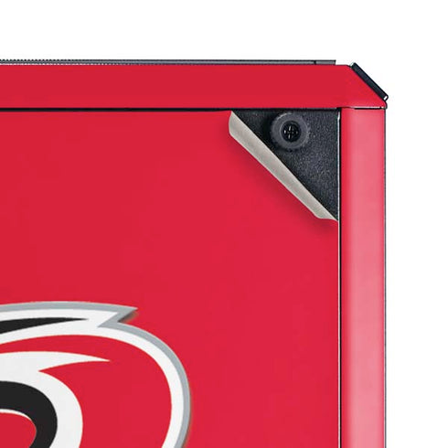 NHL Carolina Hurricanes Solid Background Cooler Master MasterBox Q300L Mini Tower Skin