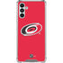 NHL Carolina Hurricanes Solid Background Galaxy A13 5G Clear Case