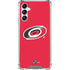 NHL Carolina Hurricanes Solid Background Galaxy A14 5G Clear Case