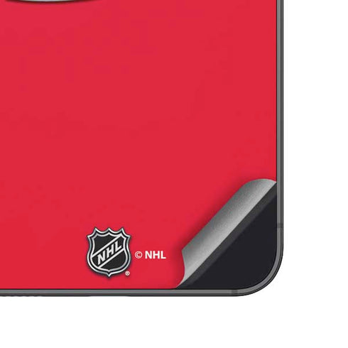 NHL Carolina Hurricanes Solid Background Galaxy A14 5G Skin