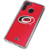 NHL Carolina Hurricanes Solid Background Galaxy A21 Clear Case