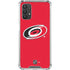 NHL Carolina Hurricanes Solid Background Galaxy A32 5G Clear Case