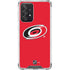 NHL Carolina Hurricanes Solid Background Galaxy A52 5G Clear Case