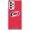 NHL Carolina Hurricanes Solid Background Galaxy A53 5G Clear Case