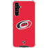 NHL Carolina Hurricanes Solid Background Galaxy A54 5G Clear Case