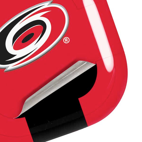 NHL Carolina Hurricanes Solid Background Galaxy Buds Pro Skin