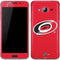 NHL Carolina Hurricanes Solid Background Galaxy J3 Skin