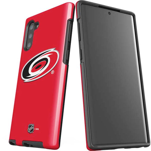 NHL Carolina Hurricanes Solid Background Galaxy Note 10 Pro Case