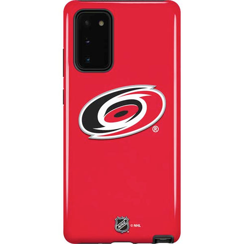 NHL Carolina Hurricanes Solid Background Galaxy Note20 5G Pro Case