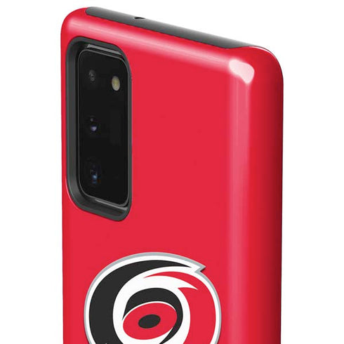 NHL Carolina Hurricanes Solid Background Galaxy Note20 5G Pro Case