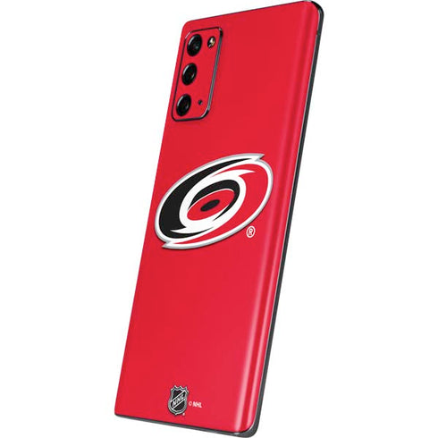 NHL Carolina Hurricanes Solid Background Galaxy Note20 5G Skin
