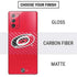 NHL Carolina Hurricanes Solid Background Galaxy Note20 5G Skin