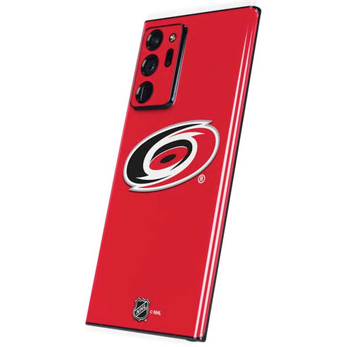 NHL Carolina Hurricanes Solid Background Galaxy Note20 Ultra 5G Skin