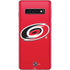 NHL Carolina Hurricanes Solid Background Galaxy S10 Skin