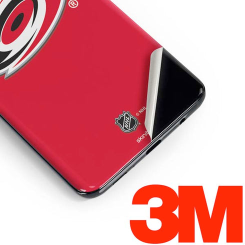 NHL Carolina Hurricanes Solid Background Galaxy S10e Skin