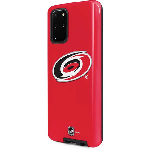 NHL Carolina Hurricanes Solid Background Galaxy S20 Plus Pro Case