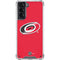 NHL Carolina Hurricanes Solid Background Galaxy S21 5G Clear Case