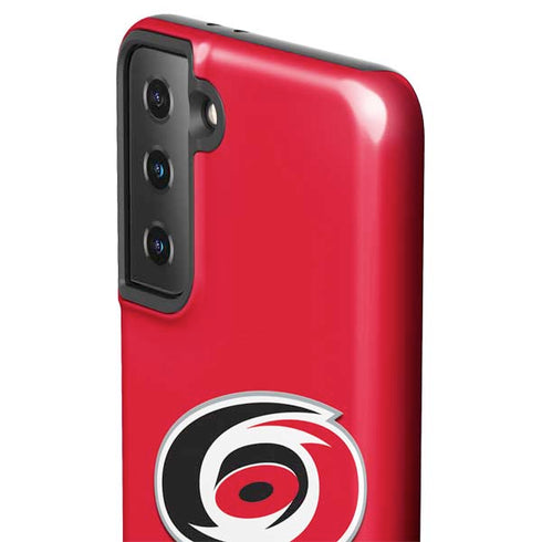 NHL Carolina Hurricanes Solid Background Galaxy S21 Plus 5G Pro Case