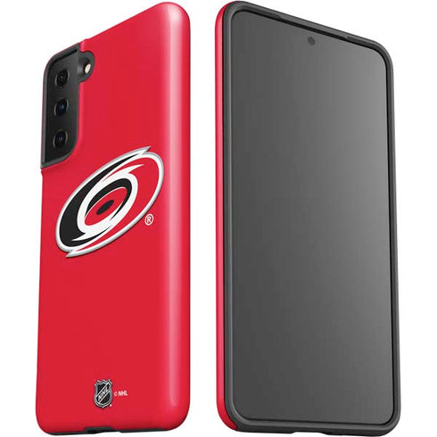 NHL Carolina Hurricanes Solid Background Galaxy S21 Plus 5G Pro Case