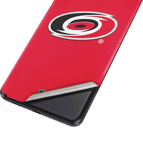 NHL Carolina Hurricanes Solid Background Galaxy S21 Ultra 5G Skin