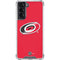 NHL Carolina Hurricanes Solid Background Galaxy S22 Clear Case