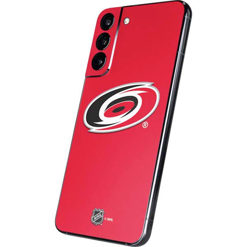 NHL Carolina Hurricanes Solid Background Galaxy S22 Plus Skin