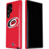 NHL Carolina Hurricanes Solid Background Galaxy S22 Ultra Pro Case