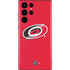 NHL Carolina Hurricanes Solid Background Galaxy S22 Ultra Skin